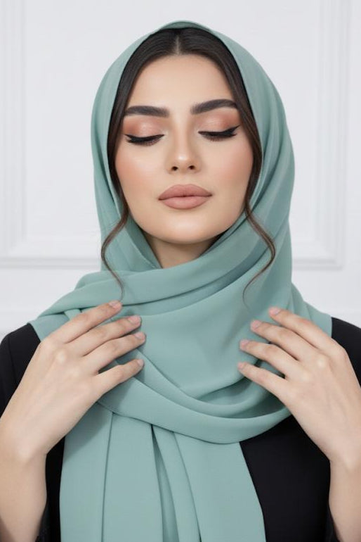 Soft Mint Green Hijab